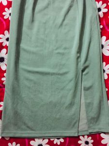 Long Side Slit Skirt