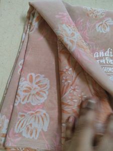 Floral Georgette Saree