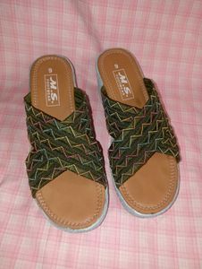 Women's Green Wedges
