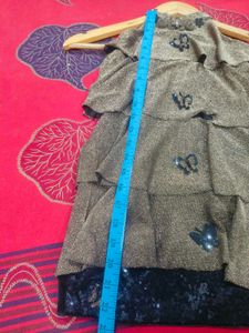 Shimmery Frock For Girls