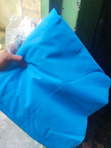 Blue Net Fabric