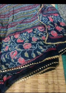 Floral Kurta with duppata