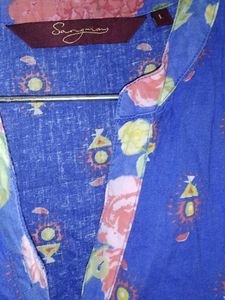 L Size Pure Cotton Short Kurta