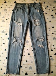Ripped Denim Jeans