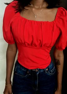 Cute Back Knot Top