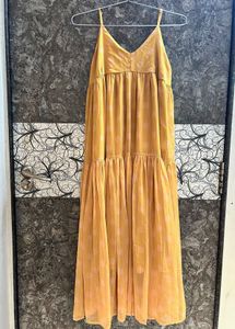 yellow gorgeous midi