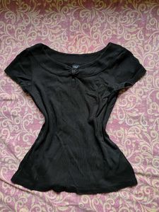 Cute Black Top