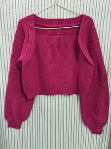 Pink Knit Sweater