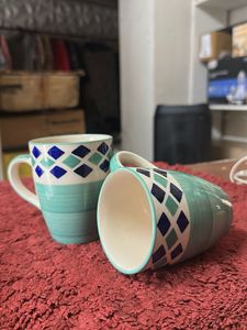 Cute Ceramic Mugs (Set of 2)