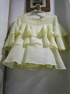 Ruffled Layered Top