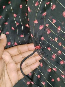 Sparkly Black Tiered Dress