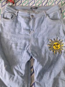 Sassafras Embroidered Jeans