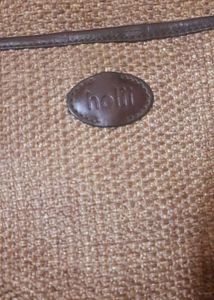 Holii Brand Jute Leather Bag