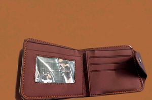 Genuine 501 Leather Wallet - Brown
