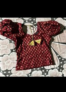 Traditional pattu pavada