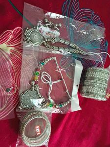 Oxidised Jwellery Set