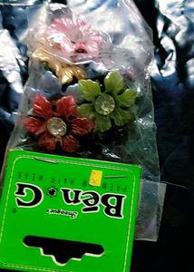Vintage Flower Hair Clips
