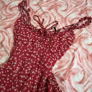 Cutesy Red Mini Dress🍒