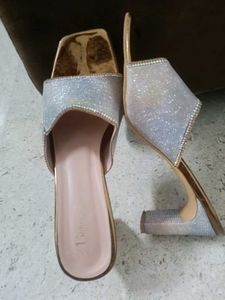 Multi Colour Glitter Heel