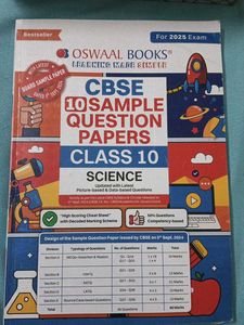 Sample Paper Of Science For Class 10th