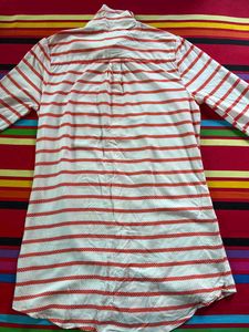 A Striped Easy-going Shirt For Everyday Wear