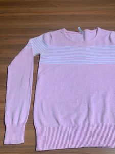 A Pretty Baby Pink Colour Sweatshirt (Size-S)