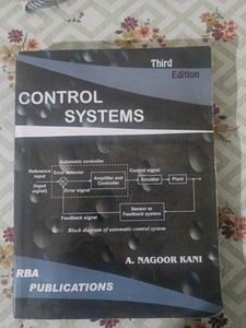 Control Systems(Third Edition) A. Nagoor Kani