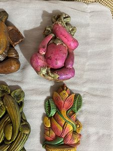 Unique Ganesha Idols (Set of 10)