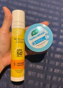 Sunscreen & Moisturizer