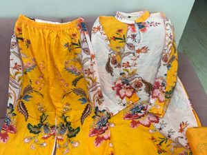 Co Ord Set With Dupatta
