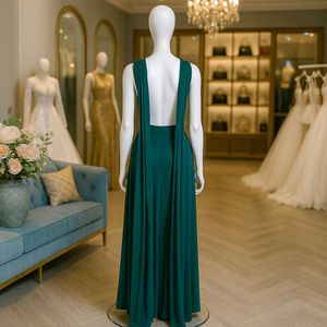 🌲🥀 Green Maxi Dress
