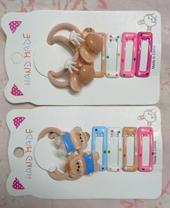 Beautiful Hair Clip &amp; Rubber Band