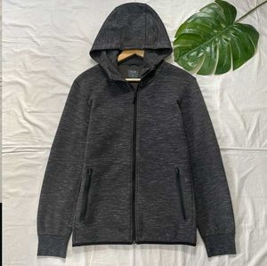 Uniqlo Orignal Dark Grey Zip-Up Hoodie