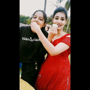 Red Heavy Party Flared Ball Gown