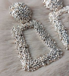 Rose Gold Statement Earrings