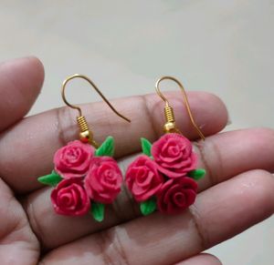 Rose Earrings