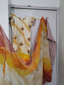 Printed Kurti with Dupatta
