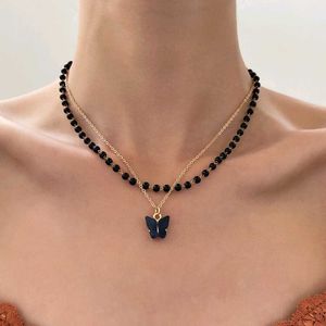 Butterfly Pendant Necklace
