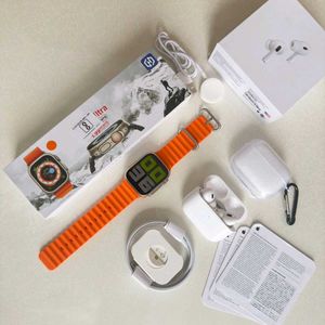 ultra Watch With  3 In 1 Combo