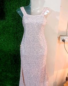 Prom Evening Sequined Maxi Gown
