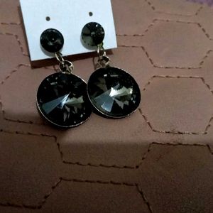 Elegant Round Drop Earrings