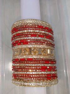 Teej New Red Set