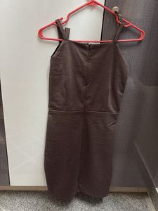 Brown Bodycon Mini Dress