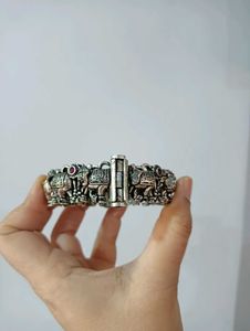 Excellent Quality Oxidised Heavy Bracelet
