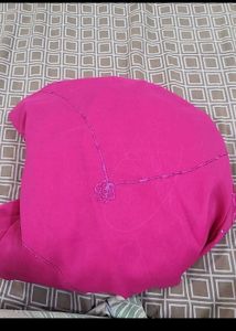 Pink Sequined Dress Material