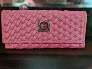 Pink Colour Wallet For Girls