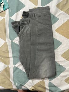 Grey Denim Jeans