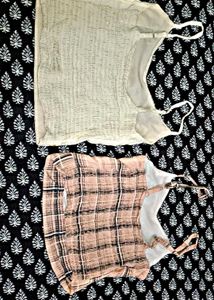 Tank Top Bundle: Embroidered &amp; Plaid