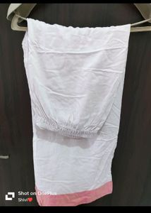 Pink Kurta With Palazzo