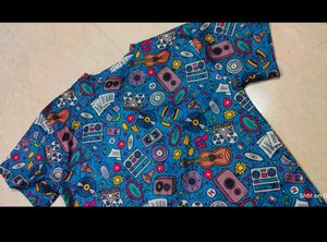 Beautiful Doodle Lycra Tshirt